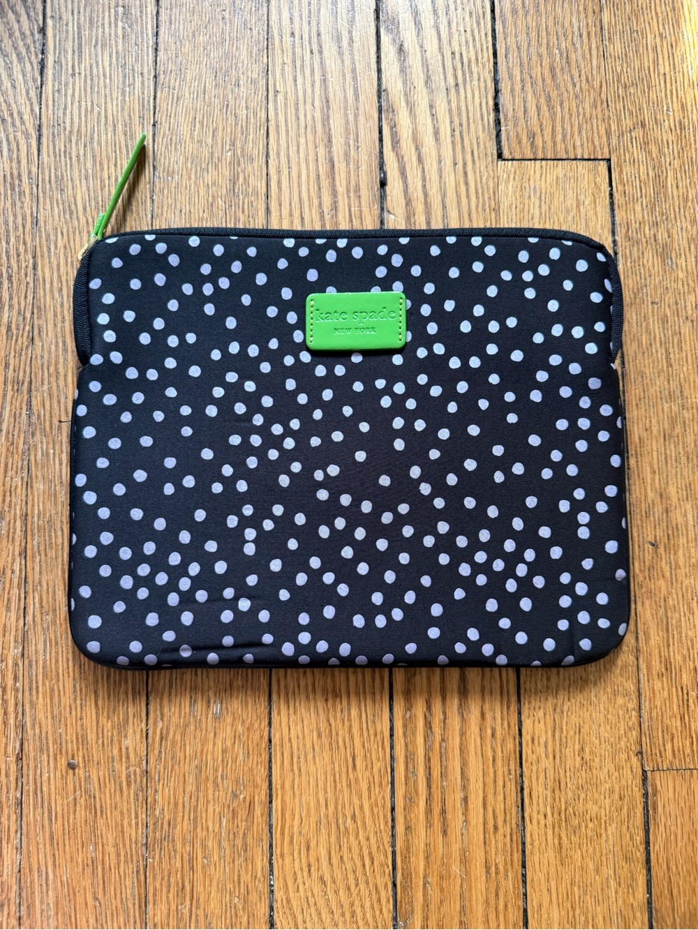 kate spade Black & White Dot Tablet Sleeve